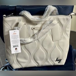 Lug Alto Matte Luxe VL Convertible Tote Bag (Pebble Icepop) NWT